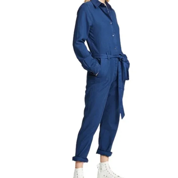 Baldwin Rosie utility style cotton blend jumpsuit - Picture 6 of 16